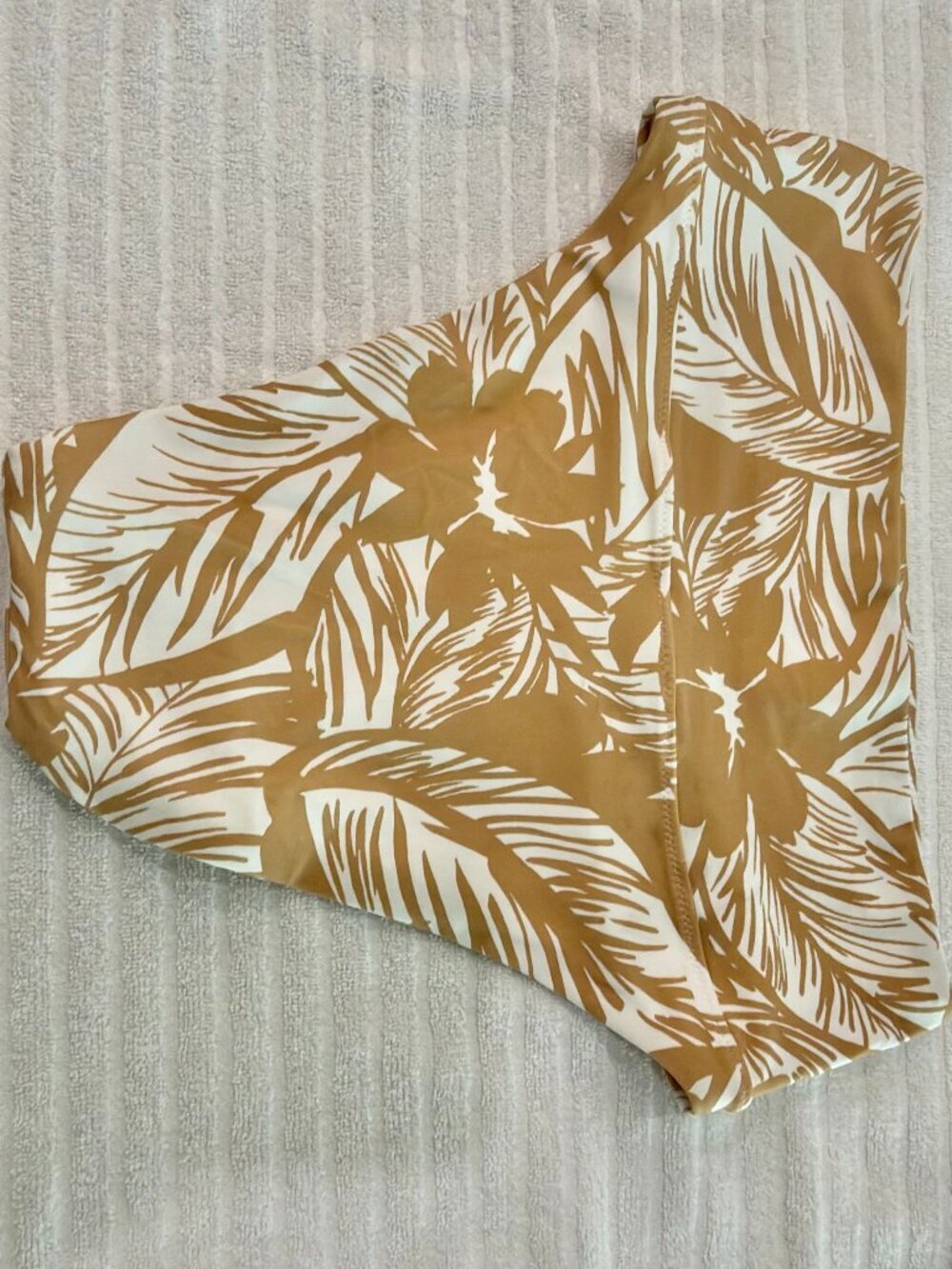 Madewell Second Wave Bikini Set in Palm Leaves - NWT - Top is M, Botton is S. - Picture 8 of 9